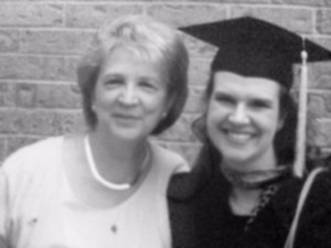 Mom and I at Tarleton Graduation