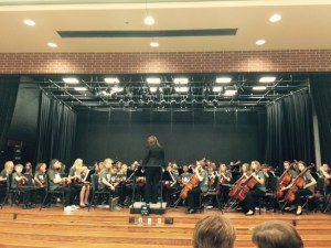 christmas orchestra pit 2014