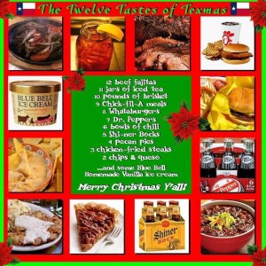 12 Foods of Texas at Christmas